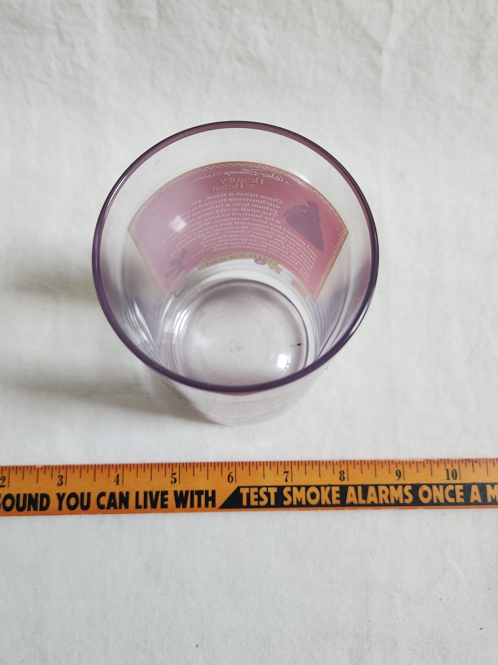 Disney Beauty and the Beast Pink Collector Glass - Picture 7 of 12